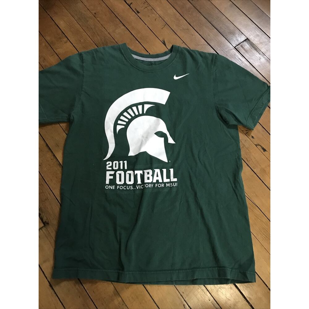 Nike Tee Medium Michigan State Spartans‎ 2011 Football